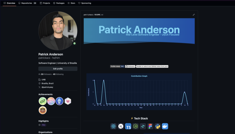 GITHUB preview